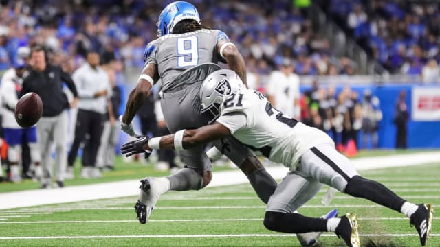 Detroit Lions cornerback Amik Robertson